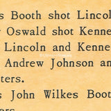 Abraham Lincoln - John F. Kennedy Coincidences
