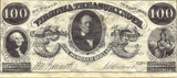 Confederate States Civil War Era Replica Currency Set A