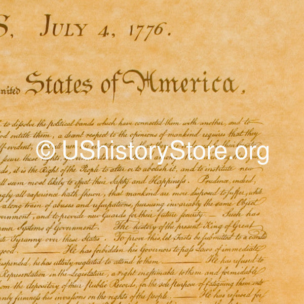 Declaration of Independence 1818 Premium Edition Replica
