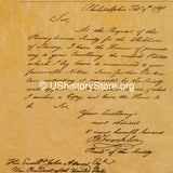 Benjamin Franklin - Petition Against Slavery 1790
