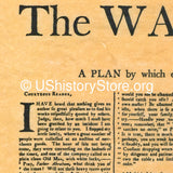 Benjamin Franklin - The Way to Wealth - Poster