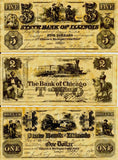 Illinois Replica Currency 1838-1852