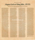 Magna Carta 1215 - English Translation