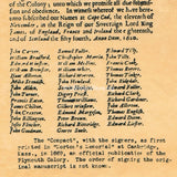 Mayflower Compact 1620