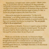 Dr. Martin Luther King Jr. - I've Been to the Mountaintop, 1968