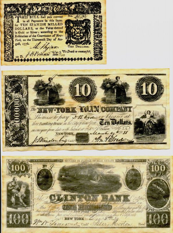 New York Replica Currency 1776-1864 – Store.ushistory.org