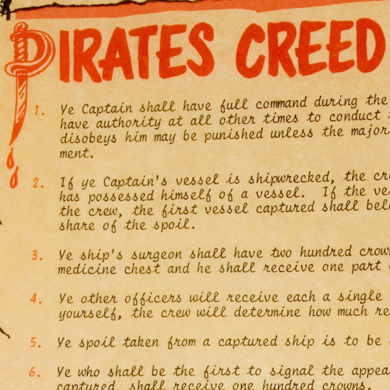 Etiquipedia: The Pirates' Code of Etiquette and Manners