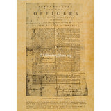 Revolutionary War Recruiting Broadside