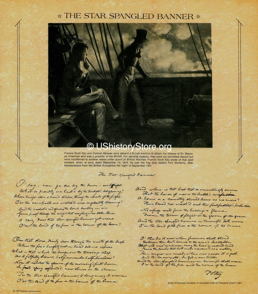 The Star Spangled Banner 1814