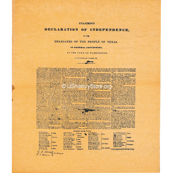 Texas Declaration of Independence