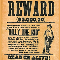 WESTERN WANTED POSTERS