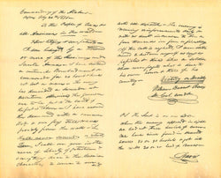 Travis "Victory or Death" letter from The Alamo 1836 TEXAS