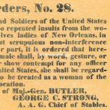 Butler's Proclamation 1862