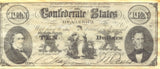 Confederate States Civil War Era Replica Currency Set C