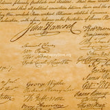 Declaration of Independence Replica - 14" x 16" Parchment Poster