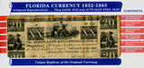 Florida Replica Currency 1832-1863