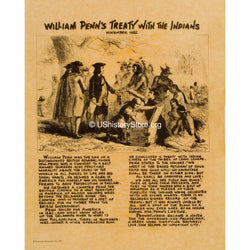 William Penn - Treaty With the Indians 1682