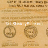Seals of the American Colonies 1606-1794