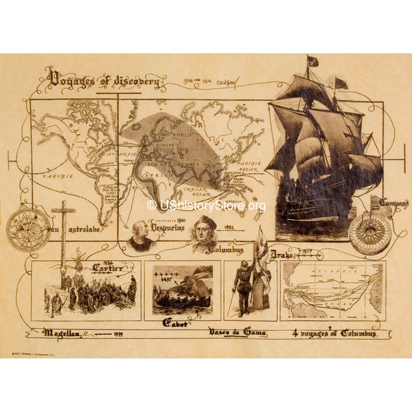 Voyages of Discovery - 1400's and 1500's
