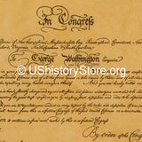 George Washington - Commission & Oath