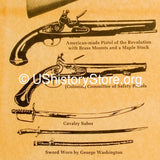 Weapons of the American Revolution Poster [small poster size]